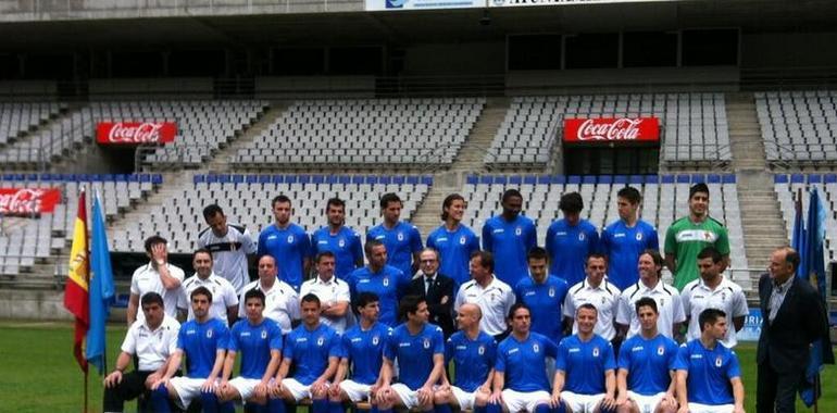 El Oviedo realiza la foto oficial de la temporada 