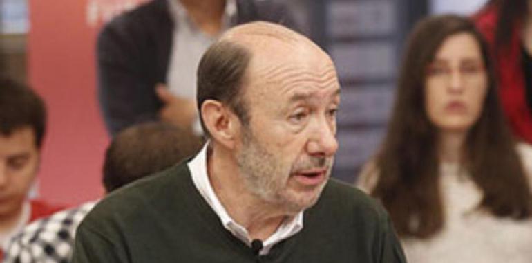 Rubalcaba propone la eliminación de los billetes de 500 euros 