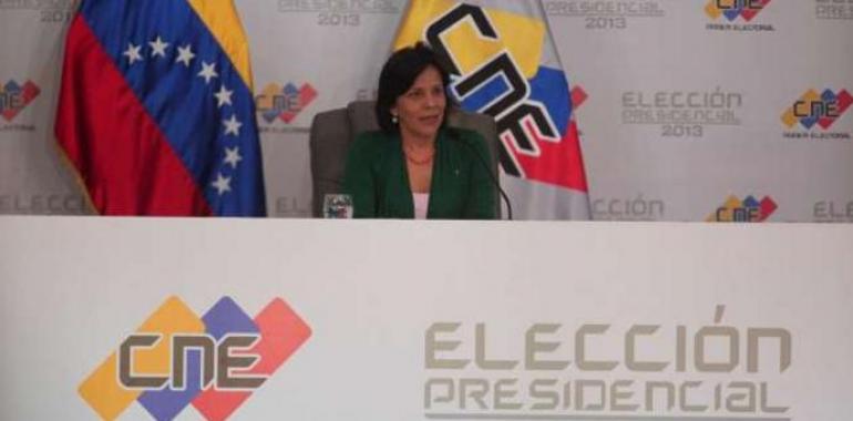 El CNE venezolano aclara que la revisión del voto no cambia el resultado