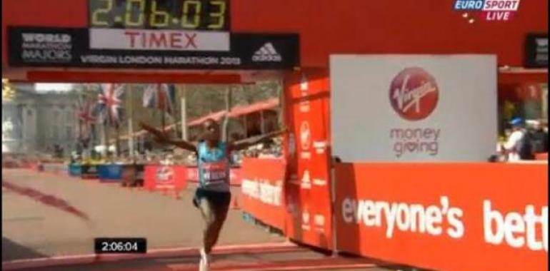 El etiope Tsegaye Kebede se impone en el Maratón de Londres