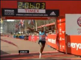 El etiope Tsegaye Kebede se impone en el Maratón de Londres