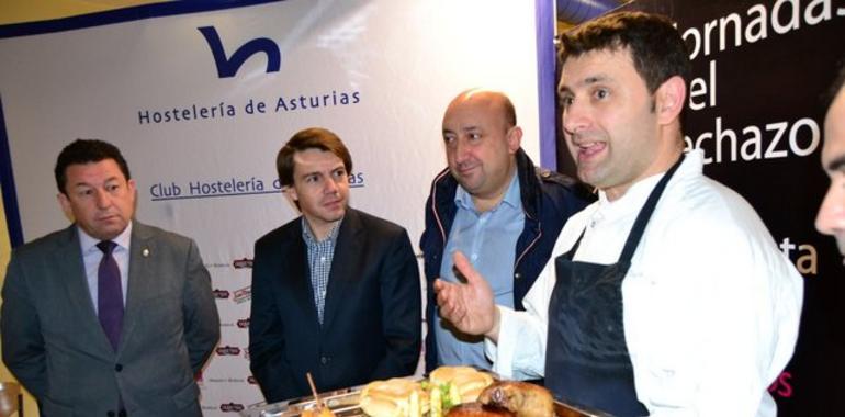 Hostelería de Asturias colabora con la asociación de Valladolid en las Jornadas del Lechazo Churro