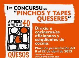 El I Concursu de Pinchos y Tapes queseres ya tiene finalistas