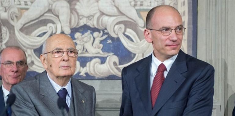 Enrico Letta forma Gobierno en Italia 