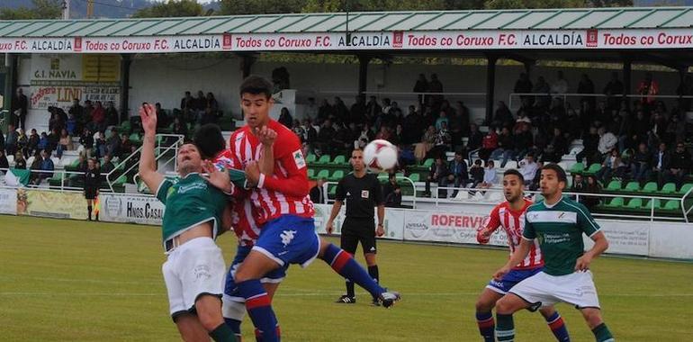 El Sporting B cae en el último minuto