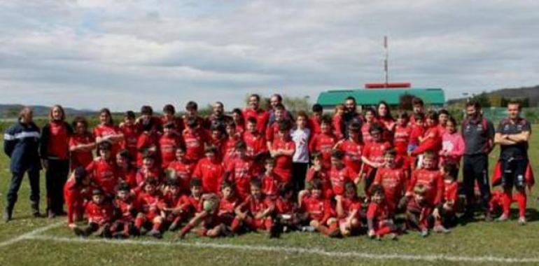 La escuela de rugby del Grupo Covadonga participa en la V edición de la Áraba Cup