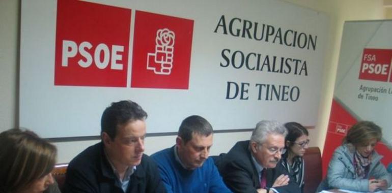 El PSOE reprocha a Rajoy tener paralizadas todas las obras entre Doriga y La Espina