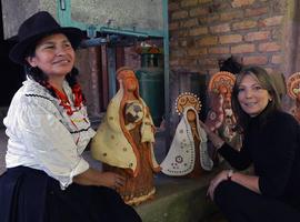 Una artesanía de Ráquira para el papa Francisco