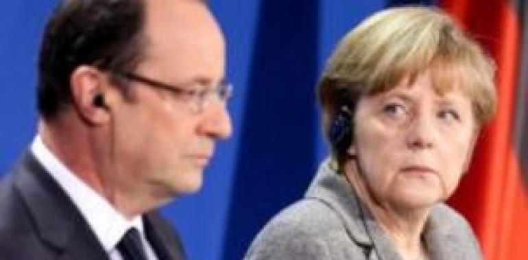 El presidente francés niega desavenencias con Merkel