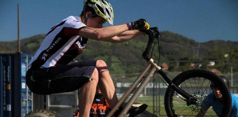 Javier Alonso, Campeón de Asturias de Trial