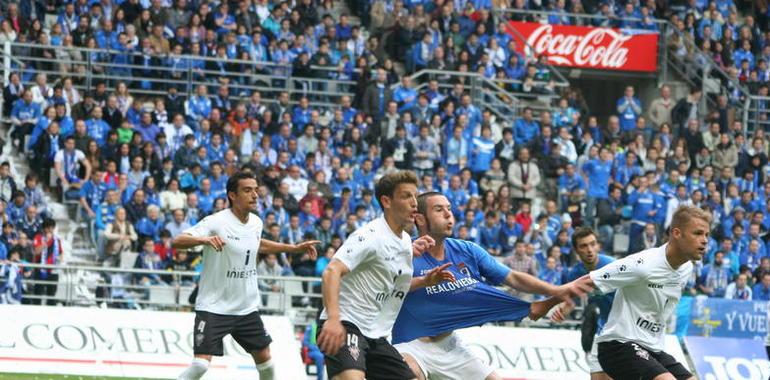 El Real Oviedo da un pequeño paso