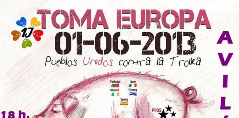 Pueblos Unidos contra la Troika llama a manifestarse en día 1 de junio en Avilés