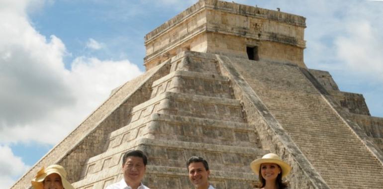 Xi Jinping en Chichén Itzá