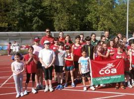 III Reunión Atlética de Llanes, en la pista de La Corredoria en Posada