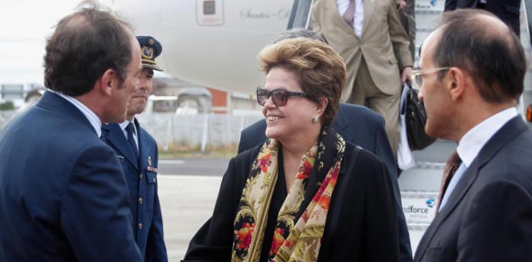 La presidenta de Brasil, en Lisboa