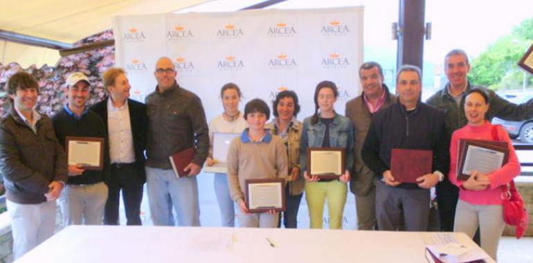 Ganadores del  Torneo “Arcea hoteles” en el Club de Golf de Llanes