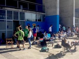 Acampada en el Tartiere