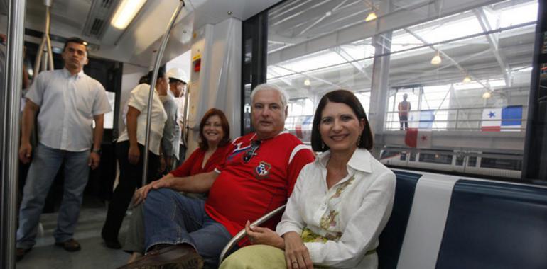 La capital de Panamá estrena su Metro con vagones españoles