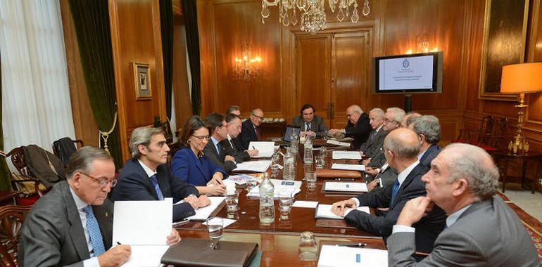 SS.AA.RR. los Príncipes de Asturias reciben a los Patronatos de la Fundación 