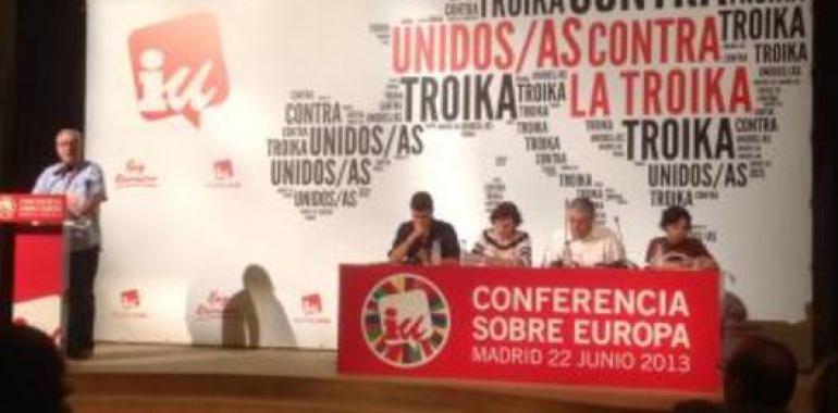 IU aborda en la Conferencia Europa políticas para salir de la crisis