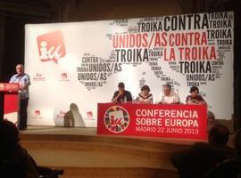 IU aborda en la Conferencia Europa políticas para salir de la crisis