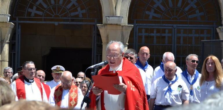 Javier Gómez Cuesta pide a San Pedro “que no nos bendiga con agua, sino con rayos de sol” 