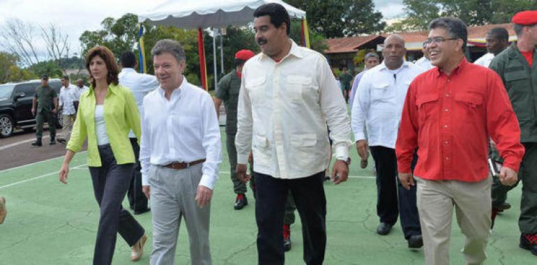 Santos y Maduro acuerdan aparcar sus diferencias y renovar lazos entre Colombia y Venezuela