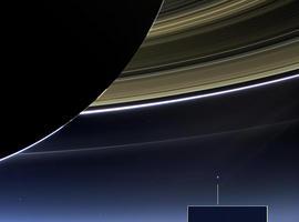  La Tierra vista desde Saturno  