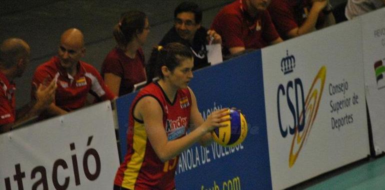 La asturiana, Mireya Delgado convocada por la selección absoluta de voleibol