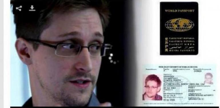 Edward Snowden a punto de abandonar el aeropuerto de Moscú   