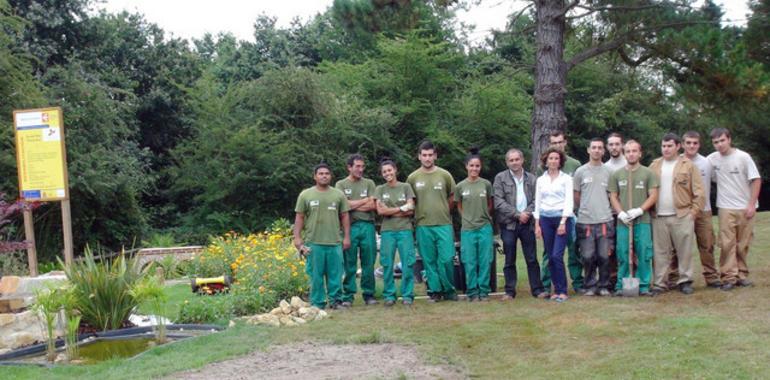 Ebanistas, albañiles y jardineros ponen guapu Montealto