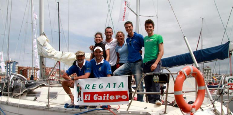 El Menudeta llega primero a la meta en Gijón y lidera la regata El Gaitero