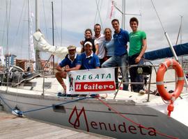 El \Menudeta\ llega primero a la meta en Gijón y lidera la regata El Gaitero