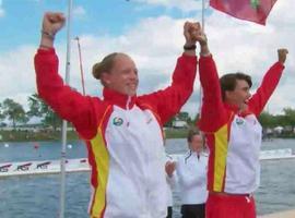 Miriam Vega y Sara Ouzande, se suben al podio del Mundial de piragüismo junior