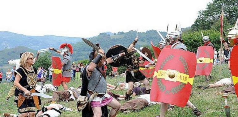 El dios Lug asegura buen tiempo para el festival astur de Carabanzo