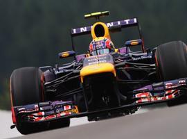 Los Red Bull dominan los entrenamientos libres del GP de Bélgica
