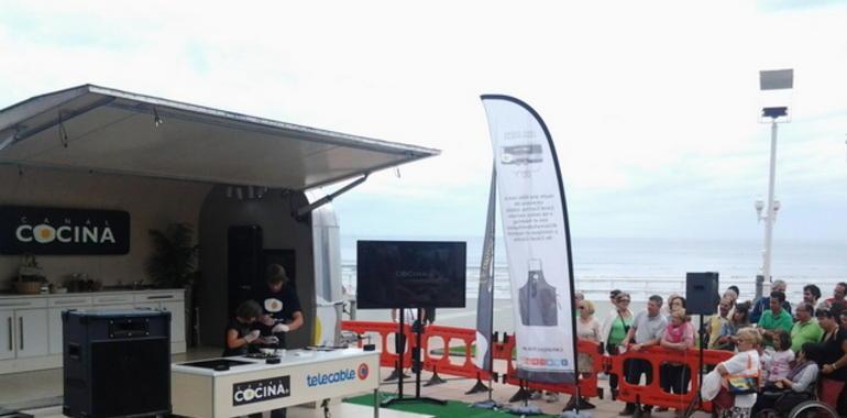 En Gijón, clases de cocina junto al mar