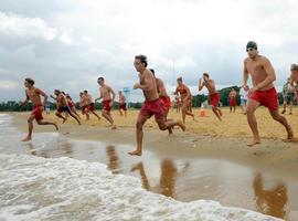 La \Lifeguard Race Series\ llega a Gijón