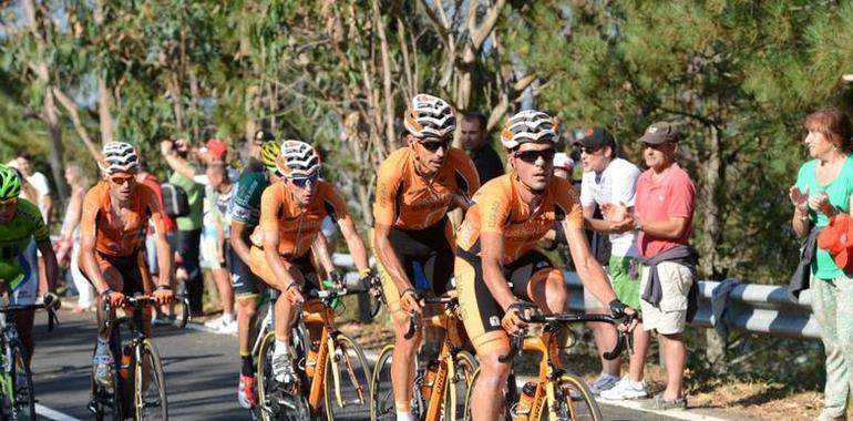 Samuel Sánchez cede tiempo en Monte da Groba