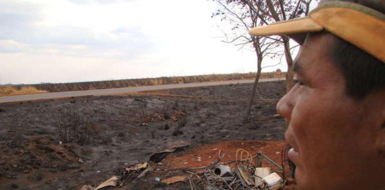 Las llamas arrasan el campamento de una comunidad guaraní que enfrentaba un “asesinato en masa” 