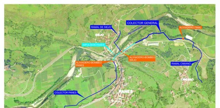 Obras de abastecimiento y saneamiento  en Cangas de Onís y Panes por 7,8 millones