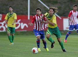 El Sporting B viaja a Logroño con numerosas bajas