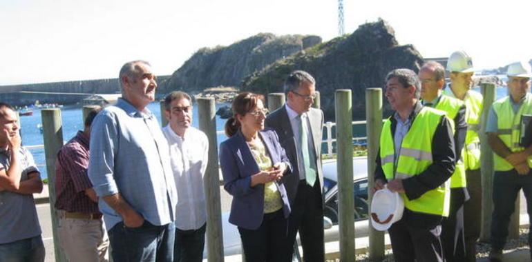 La estación depuradora y el emisario submarino de Cudillero estarán operativos a mediados de octubre