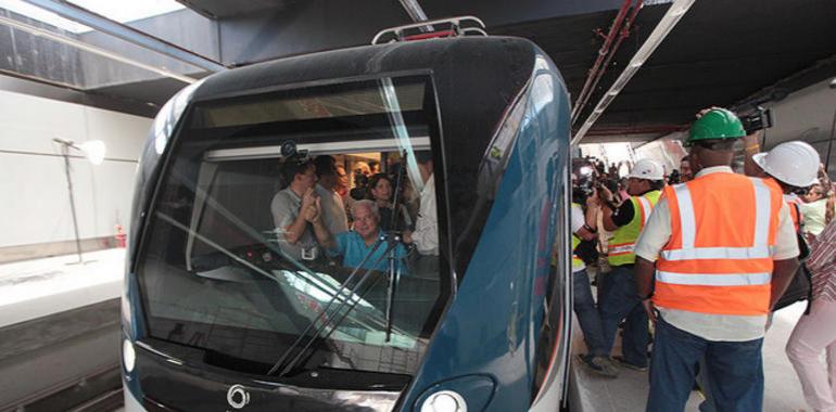 Primer recorrido de prueba de los trenes de la Línea Uno del Metro de Panamá