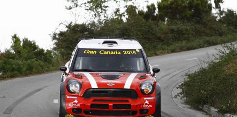 Monzón lidera la primera jornada del Rally Príncipe de Asturias