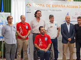 La bahía de Gijón espera la Copa de España Clase Access 303 de Vela Adaptada 