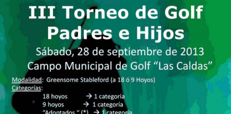 Torneo de Golf Padres e hijos en el Club Las Caldas