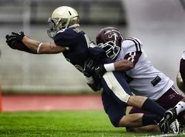 El gijonés Pablo Caso anota su primer touchdown con Pumas