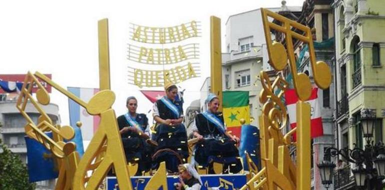 Homenaje a Mexico en el Día de América en Asturias