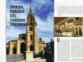 Amplio reportaje sobre la gastronomía de Oviedo en la revista de la FEHR